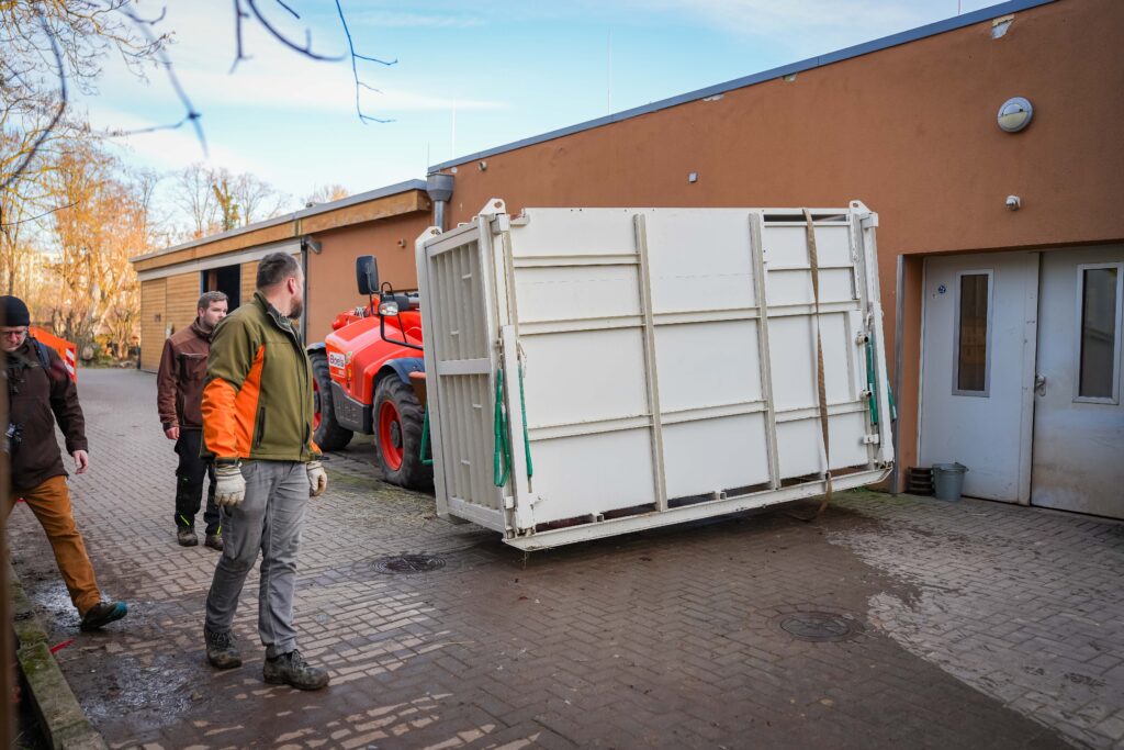 Umzug Malia aus dem Zoo Magdeburg nach Tschechien | Fotograf Magdeburg: Tobias Quast